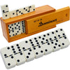 Queensell Dominos Set for Adults - Dominoes - Classic Board Games, Double 6 Dominoes Family Games for Kids and Adults - Double Six Standard Dominos