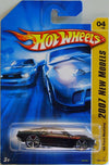 Hot Wheels 1969 Ford Mustang 2007 New Models Series Black Classic Sport Coupe '69 Ford Mustang 1:64 Scale Collectible Die Cast Metal Toy Car Model