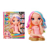 Rainbow High Styling Head - 33cm Bella - 4-in-1 Playset with Washable Hair Cream, Nail Polish, Brush and Hair Colouring Tools, Style, Colour