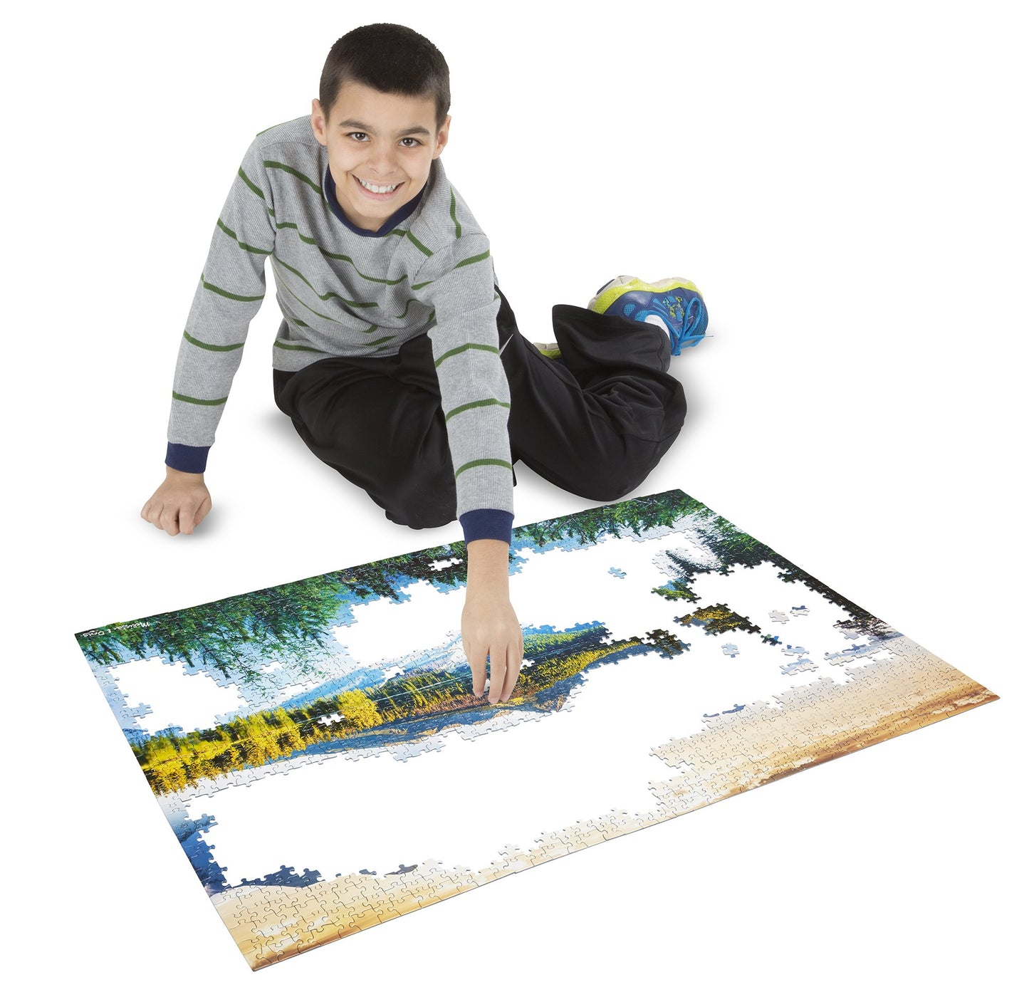 Melissa & Doug 1,500-Piece Mountain Lake Jigsaw E2193Puzzle (nearly 2 x 3 feet)