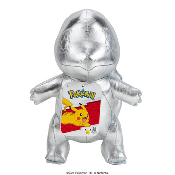 PoKéMoN PKW0238 25TH Celebration 8INCH Plush-Silver Charmander, Sliver