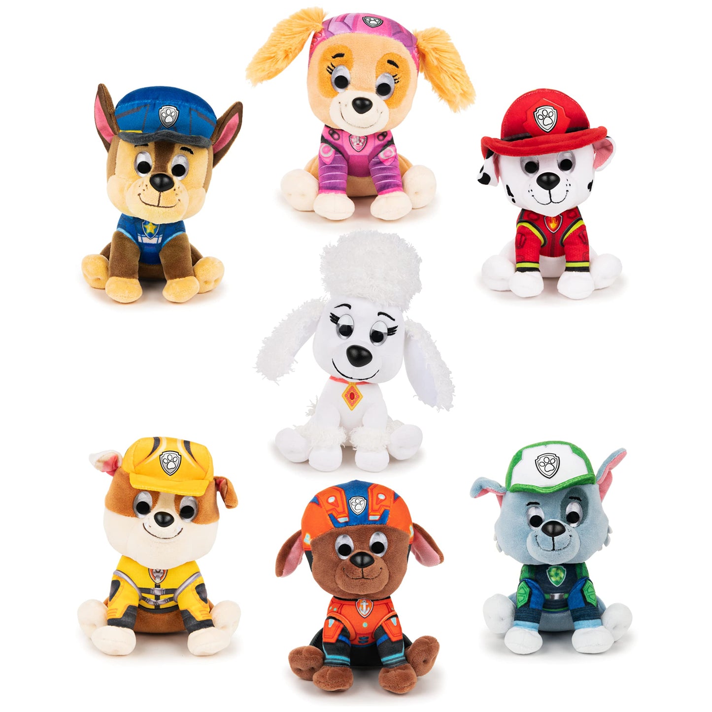 GUND PAW Patrol: The Movie Marshall Plush Toy, Premium Stuffed Animal for Ages 1 and Up, 6”
