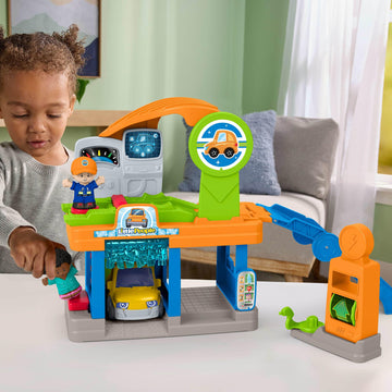Fisher-Price Little People Fillin’ Fun Service Station Playset