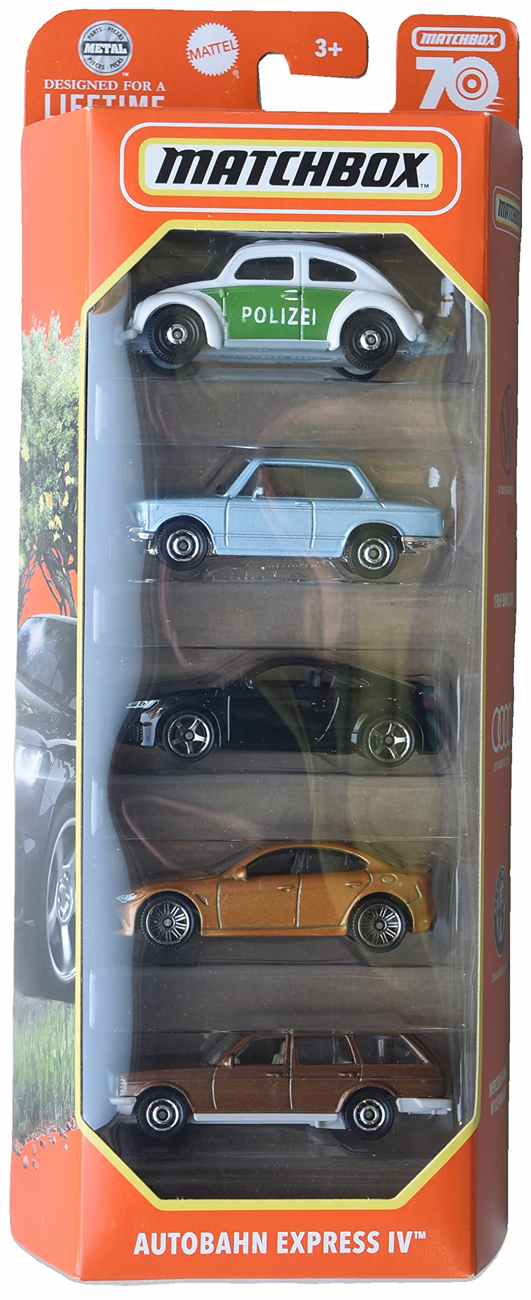 Matchbox Autobanh Express IV, 5 Pack