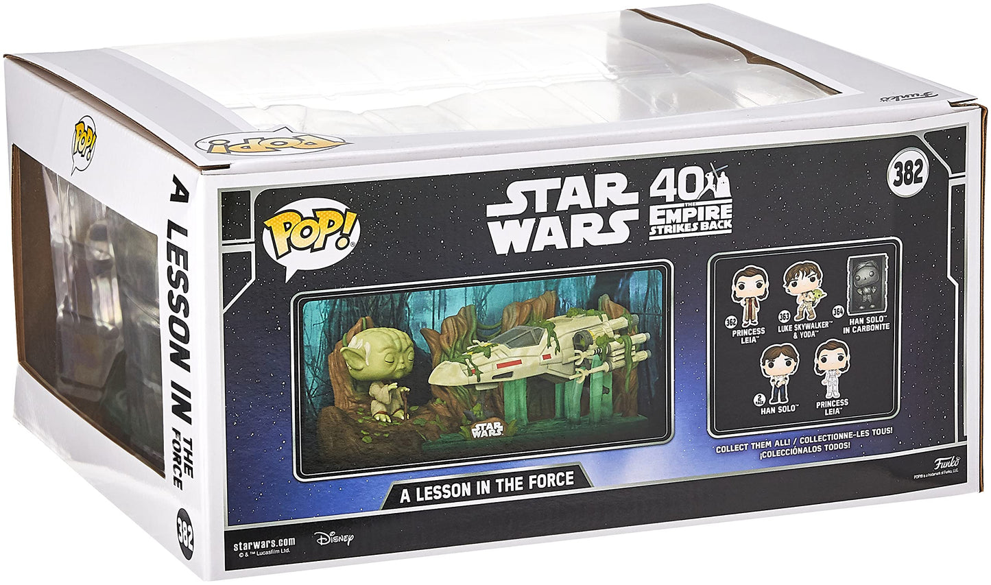 Funko Pop! Deluxe: Yoda Lifting X-Wing, Galactic Convention Exclusive