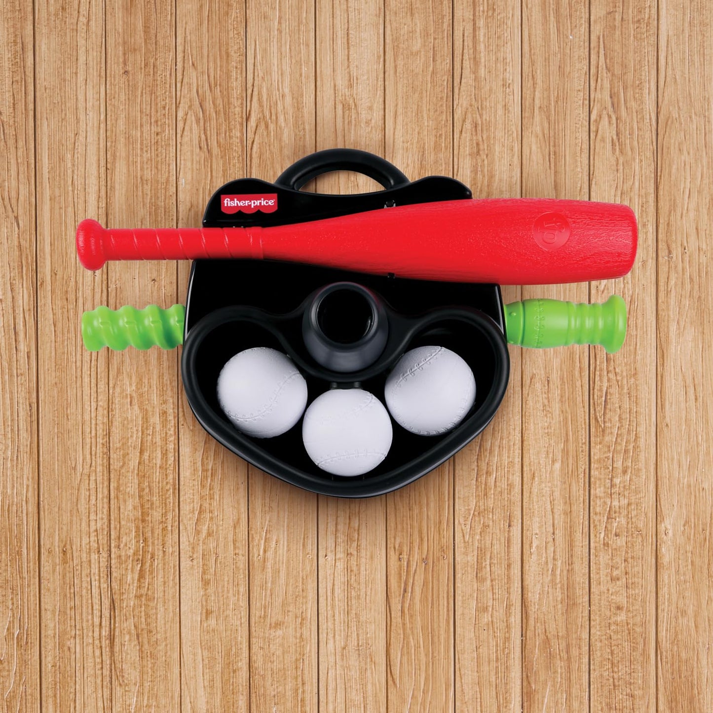 Fisher-Price®Little Pro T-Ball Set, 2 Adjustable Heights, Every Growing Athlete's Lifestyle, Ages 1.5+