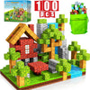 ASTRALUNASENTRY Magnetic blocks-100pcs,Building Cube,Size 0.8 inches/2cm, Constructions Toys for Boys & Girls Age 3-4, 5 6 7 8 9 10