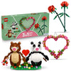 LEGO Hearts & Flowers Gift Set: Building Toy for Kids, Ages 9+, 3 Sets in 1, for Young Collectors, 66817