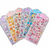SHANGRLA Kawaii 3D Cute Puffy Stickers for Adults Teens, Small Sparkly Resin Animal Sticker for Phone Case Digital Camera Decor, Scrapbook Supplies,6