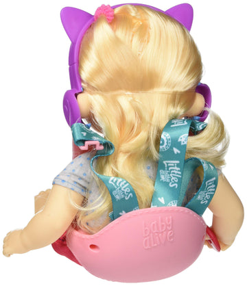 Baby Alive Littles, Carry ‘n Go Squad, Little Chloe Blonde Hair Doll, Doll Carrier, Accessories, Toy for Kids Ages 3 Years and Up