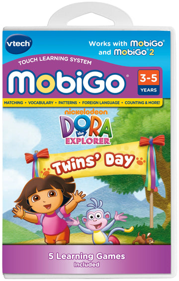 VTech - MobiGo Software - Dora the Explorer - Twins Day