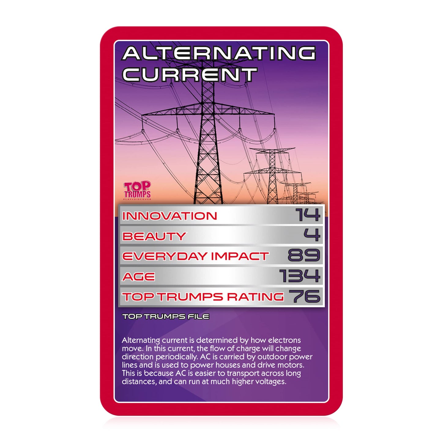 Top Trumps Card Game Electricity and Magnetism - Family Games for Kids and Adults - Learning Games - Kids Card Games for 2 Players and More - Kid War