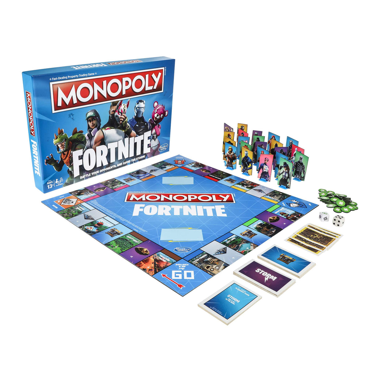 Fortnite Edition Monopoly Board Game | 2-7 Players