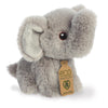 Aurora® Responsibly Made Eco Nation™ Mini Elephant Stuffed Animal - Ideal for Playtime Adventures - Perfect for Birthdays or Just Because - Gray 4.5