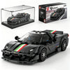 Mould King Car Building Toys with Acrylic Display Case, 358 Pcs Vehicle Set