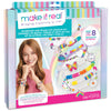 Make It Real: Rainbows & Pearls DIY Jewelry - Make 8 Fashionable Bracelets Using Awesome Rainbow Themed Charms & Beads, 598 Pieces Included, Kids Ages