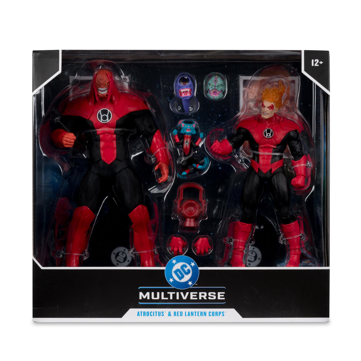 McFarlane Toys- DC Multiverse Atrocitus and Red Lantern Corps (Green Lantern) 7in Action Figures