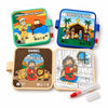Reusable Bible Story Water Reveal Coloring Book Set for Kids (3 Books, 3 Water Pens) - Mess-Free Christian Activity Series with Noah’s Ark, Jonah