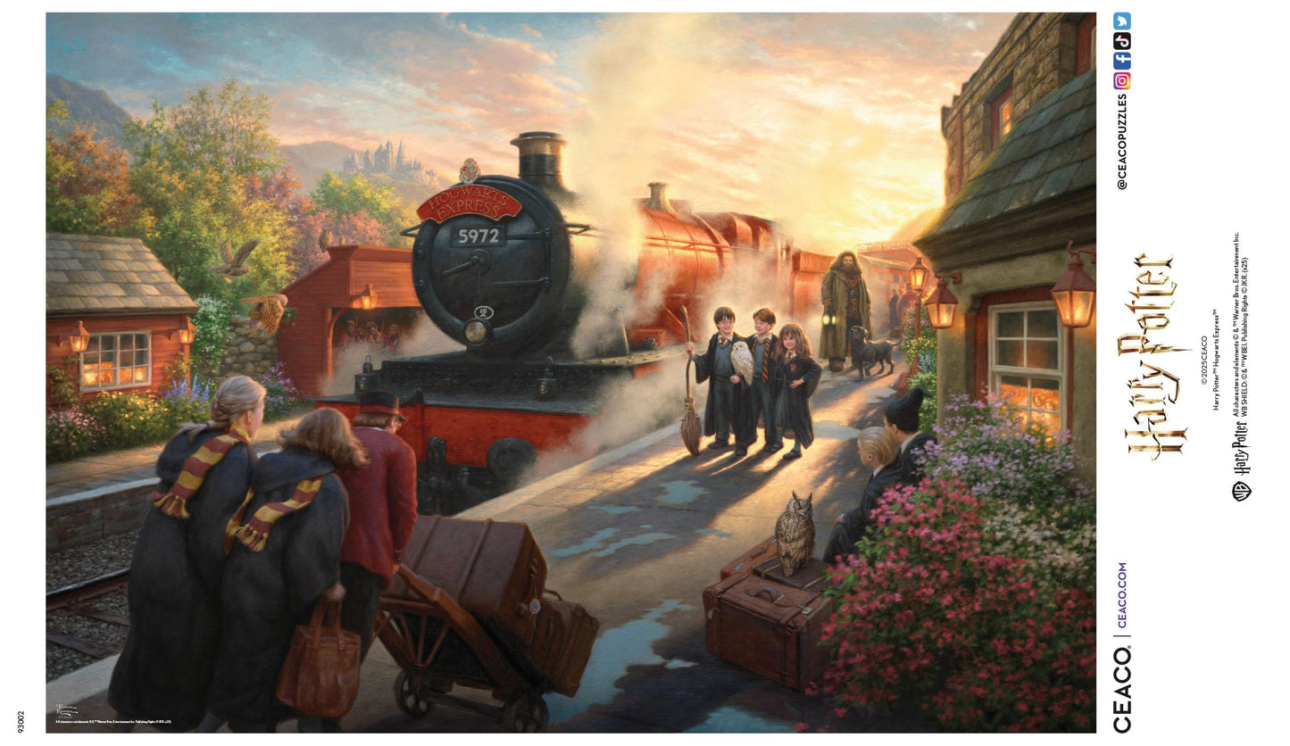 Ceaco - Harry Potter Hogwarts Express - 1500 Piece Jigsaw Puzzle for Adults