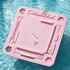 TheClouds Floating Mahjong Table for Pool, 31.5" x 31.5" Waterproof Mahjong Table, Floating Mahjong Board & Game Tray for Hot Tub, Outdoor Party, Card