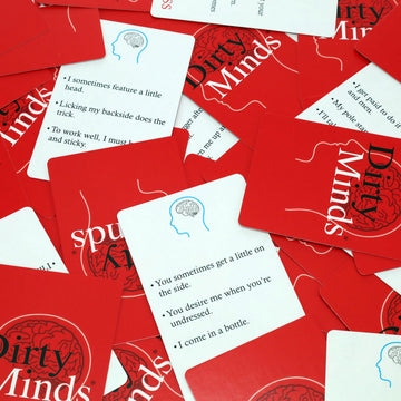 TDC Games Dirty Minds Card Game, Hilariously Twisted Party Card Games, Bachelorette Parties, Perfect for Game Night, Naughty Clues with Clean Answers