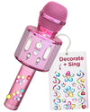 Move2Play, Kids Karaoke Microphone | Includes Stickers & Bluetooth | Kids Birthday Gift | Toy for All Ages 2, 3, 4, 5, 6+ Year Old Girls, Boys &