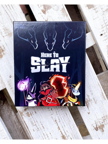 Unstable Games Here to Slay Card Game - Fantasy Adventure Strategy Game for 2-6 Players, Ages 10 and Up - Family Game Night Card Game from