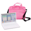 Dress Along Dolly Metal Laptop for 18-Inch Dolls - Premium Heavy-Duty Doll Computer with Pink Carrying Bag - Fits American Girl & Our Generation