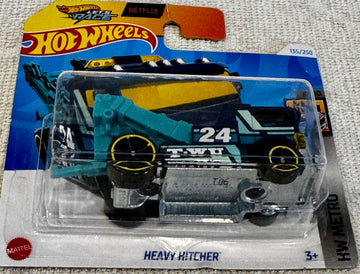 Hot Wheels Heavy Hitcher Diecast Car, HW Metro Series, 1:64 Scale, 4/10