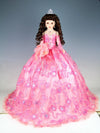 Kinnex Collections 28" Porcelain Quince Anos Quinceanera Umbrella Last Doll Muneca (Centerpiece) ~ KK28200 ~ (Coral)