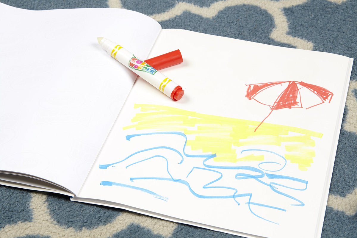 Crayola Color Wonder, Mess Free Coloring Pad, Refill Paper, 30 Blank Pages
