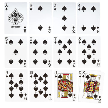 Rummy Card Game Kit - Classic Family Melding Game for 2-6 Players - Two Plastic-Coated Poker-Size, Standard Index Decks of 54 Cards + 25 Tear-Away