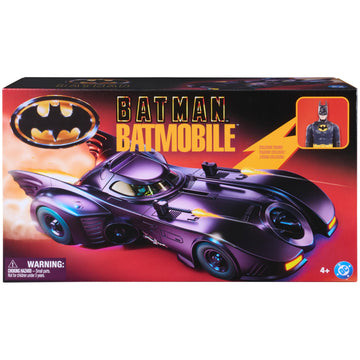 Spin Master DC Comics Batman '89 Batmobile & Batman Action Figure Set