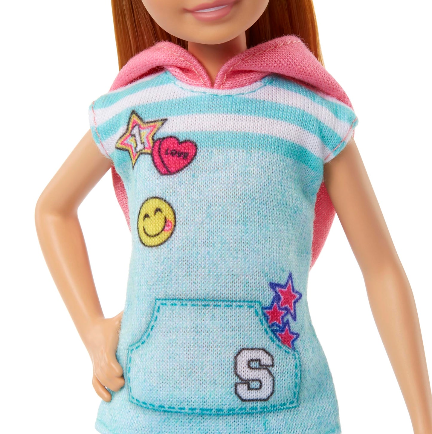 Barbie Stacie Doll with Pet Dog, from and Stacie to the Rescue Movie Toys, Blonde Hair Doll