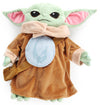 Jay Franco The Mandalorian Plush Pillow Buddy - Large Kids Ultra-Soft Stuffed Plushie & Cozy Pillow, Official Licensed Star Wars, 15 Inches, Multi