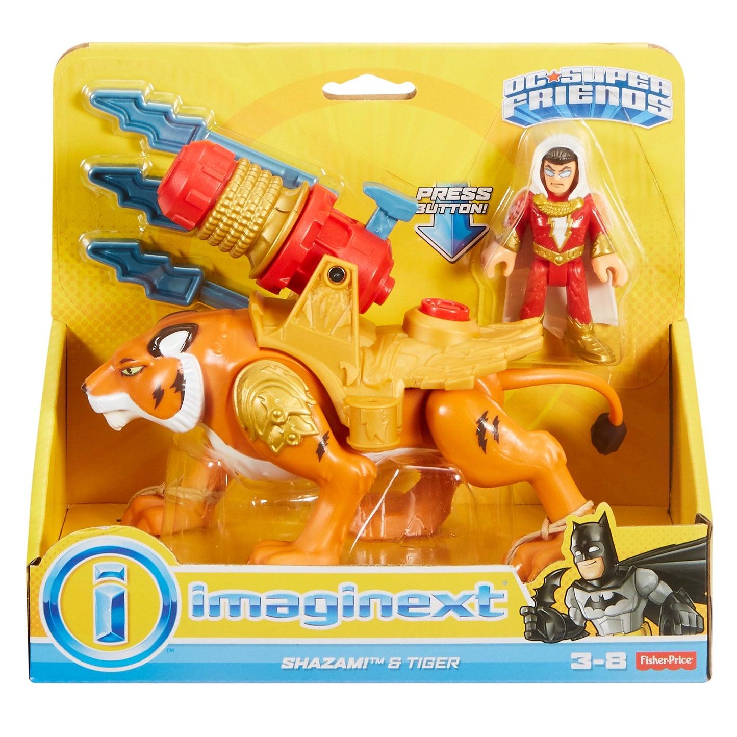 Fisher-Price Imaginext DC Super Friends, Shazam! & Tiger