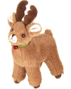 Bearington Jolly Reindeer Stuffed Animal, 6 Inch Christmas Plush Gifts for Kids