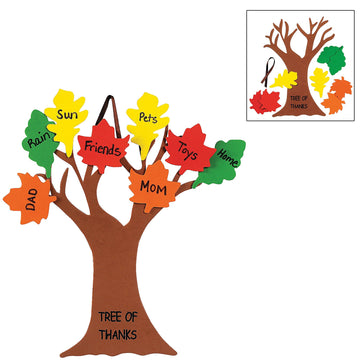 Thanksgiving & Autumn Themed Craft Kits | Peanuts Thanksgiving Picture Frame Magnet Craft Kit, Turkey Making Kit, Foam Cornucopia Door Sign Craft Kit