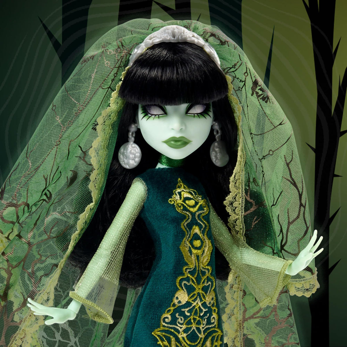 Monster High Skullector Scarah Screams Fang Club Doll 60s Style Collectible