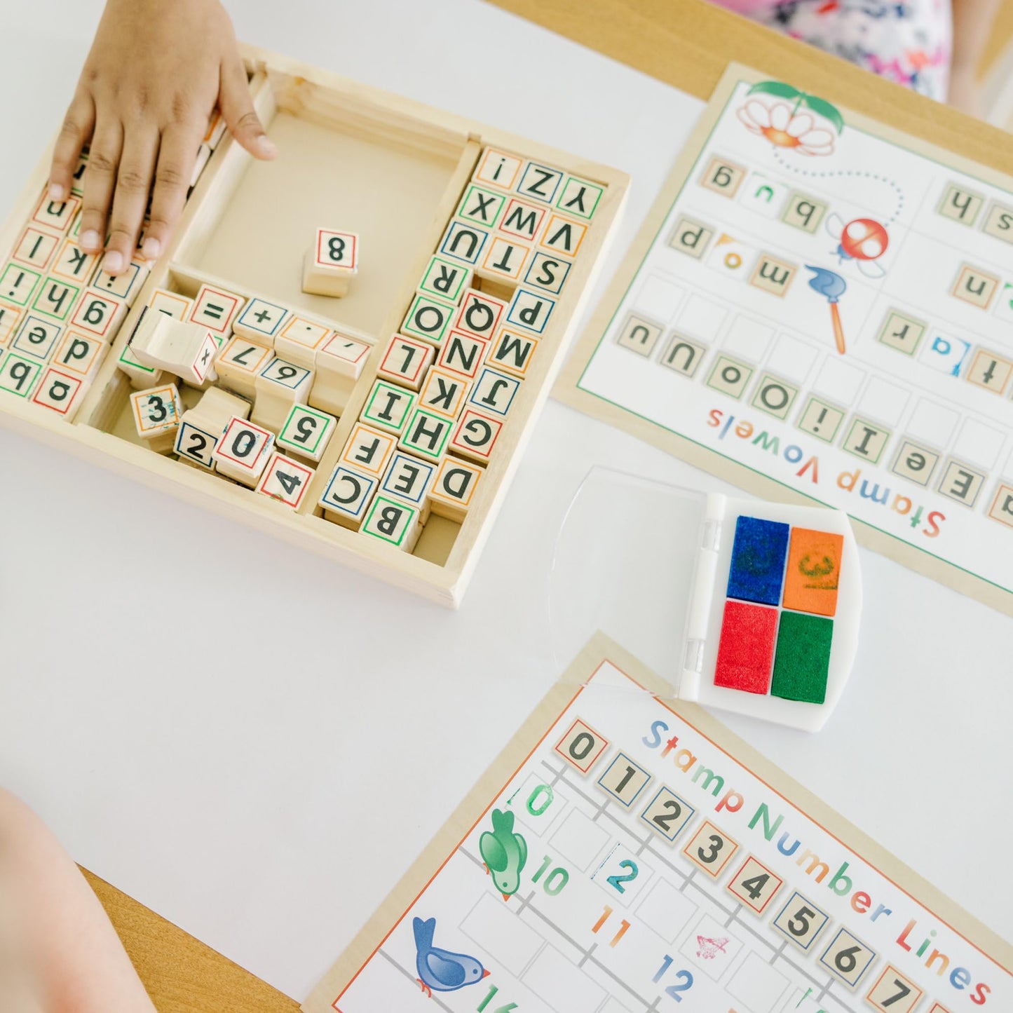 Melissa & Doug Wooden ABC Activity Stamp Set, 1 EA