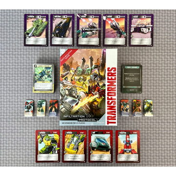 Renegade Game Studios Transformers Deck-Building Game Infiltration Protocol Expansion - Ages 14+, 1-5 Players