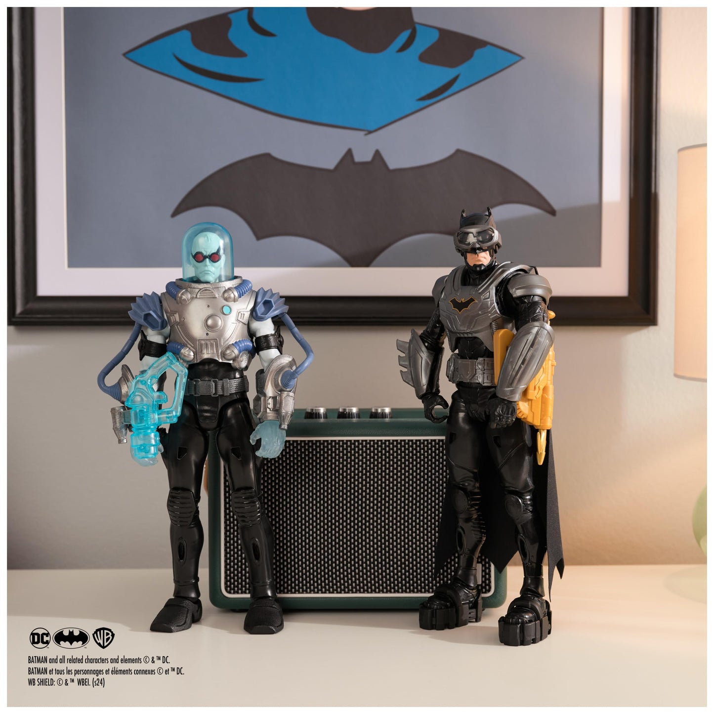 Batman Adventures Battle Pack - Batman Vs. Mr. Freeze Action Figure Set, Kids Toys for Boys Ages 3 and Up