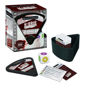Trivial Pursuit: Horror Movie Edition, 600 Questions from Classic Horror Films, Trivia Board Game for Fans of Horror Movies