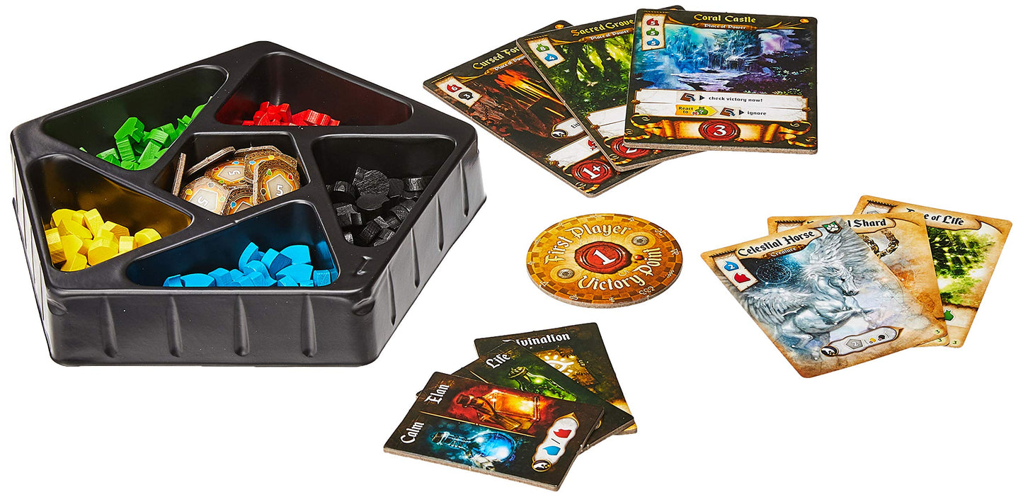 Res Arcana Board Game - The Enchanting World of Mages and Magic! Fantasy Adventure Game, Strategy Game for Kids & Adults, Ages 14+, 2-4 Players, 30-60
