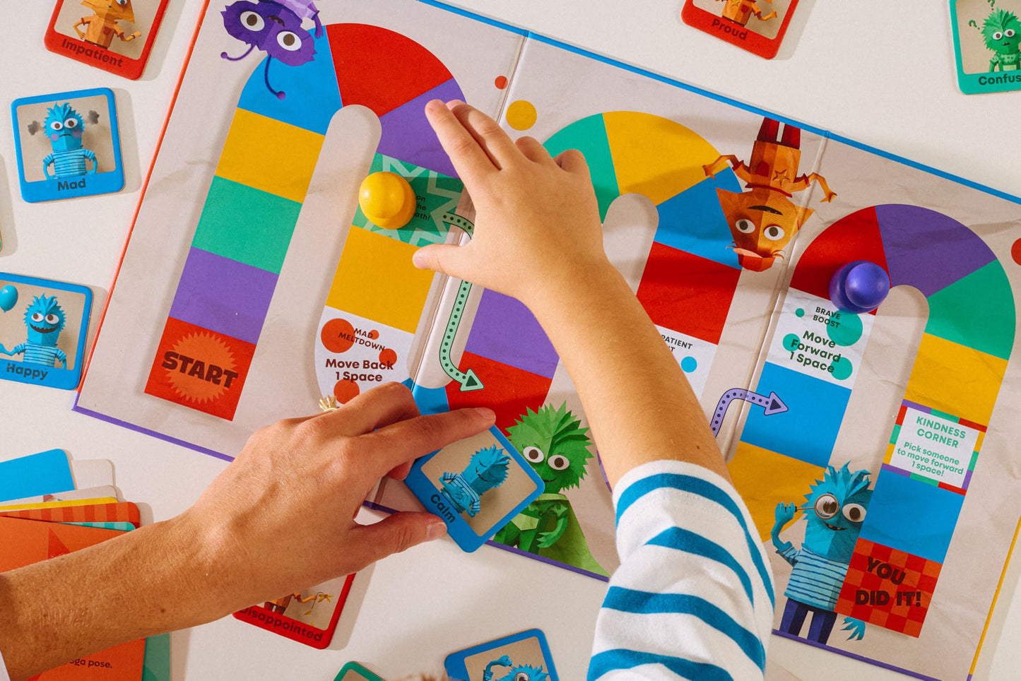 Emotion Seekers Game - Kids Board Game for Social Emotional Learning - Teaches Social Skills, Emotion Regulation & Empathy - Families & Therapy