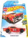 Hot Wheels 2018 50th Anniversary HW Speed Graphics '68 Mercury Cougar 106/365, Red