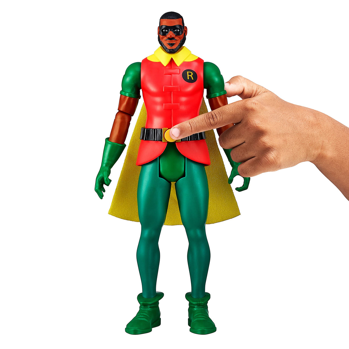 Oonies Moose Toys Space Jam: A New Legacy - Dynamic Duo - 12" Lebron James (Robin) & 9" Bugs Bunny (Batman), Multicolor, (14647)