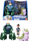 Mattel Disney and Pixar Elio Action Figure Storyteller 3 Pack, Elio, Ambassador Grigon and Glordon Characters, Posable Movie Toys at 4-in Scale