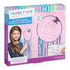 Make It Real: DIY Dreamcatcher - Purple Pink Blue Butterfly, 175 Piece All-in-One DIY Kit, Tweens & Girls, Bedroom Décor, Arts & Crafts, Make
