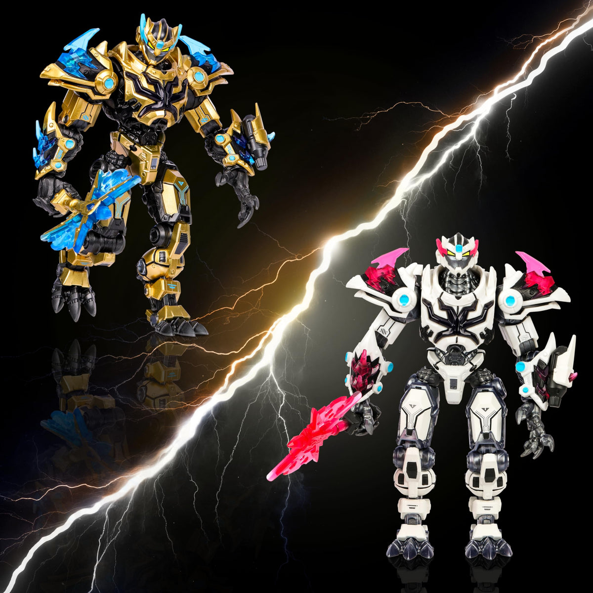 MrBeast Lab Platinum Series Tiger Battle Titan Collector Figure